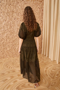 Thumbnail for Nova Dress in Militaire-Dress-Ulla Johnson-Debs Boutique