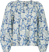 Thumbnail for Brea Long Sleeve Blouse-Tops-Ulla Johnson-Debs Boutique