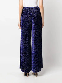 Thumbnail for THE TWILIGHT LEOPARD PRINT VELVET PANTS-Pants-Forte_Forte-Debs Boutique