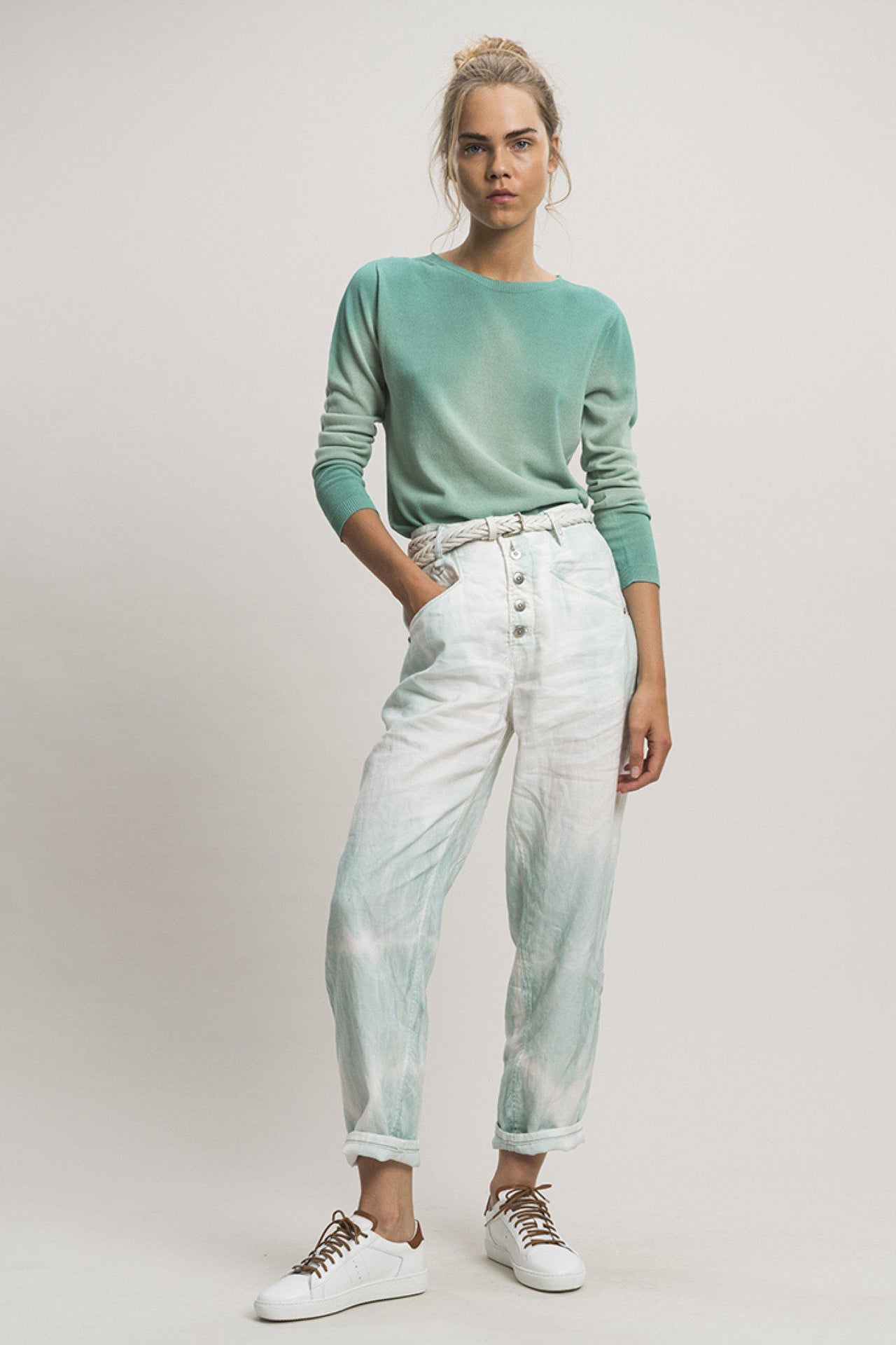 Open-Out TieDye Pant-Pant-High by Claire Campbell-Debs Boutique