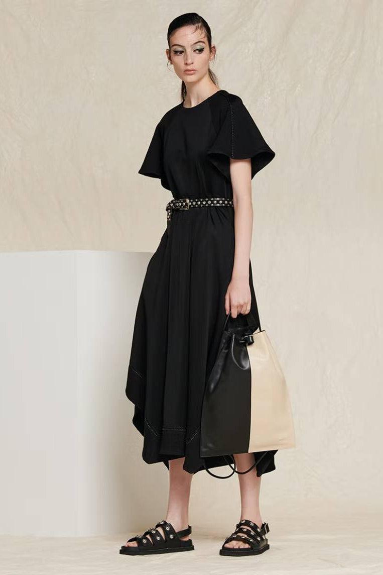 Instinct Hankercheif Dress-Dress-High by Claire Campbell-Debs Boutique