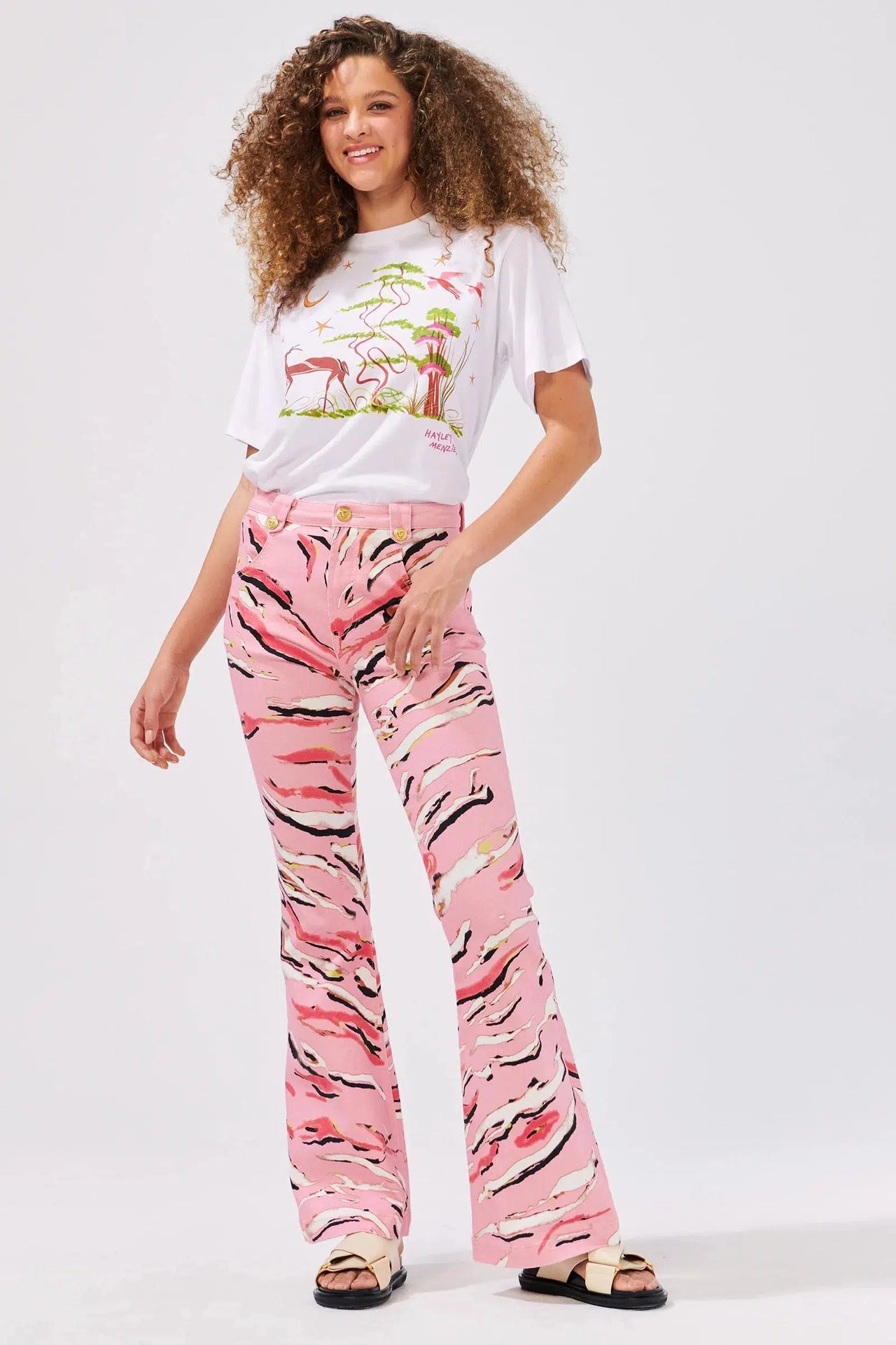 FLARE LEG JEAN-Pant-Hayley Menzies-Debs Boutique