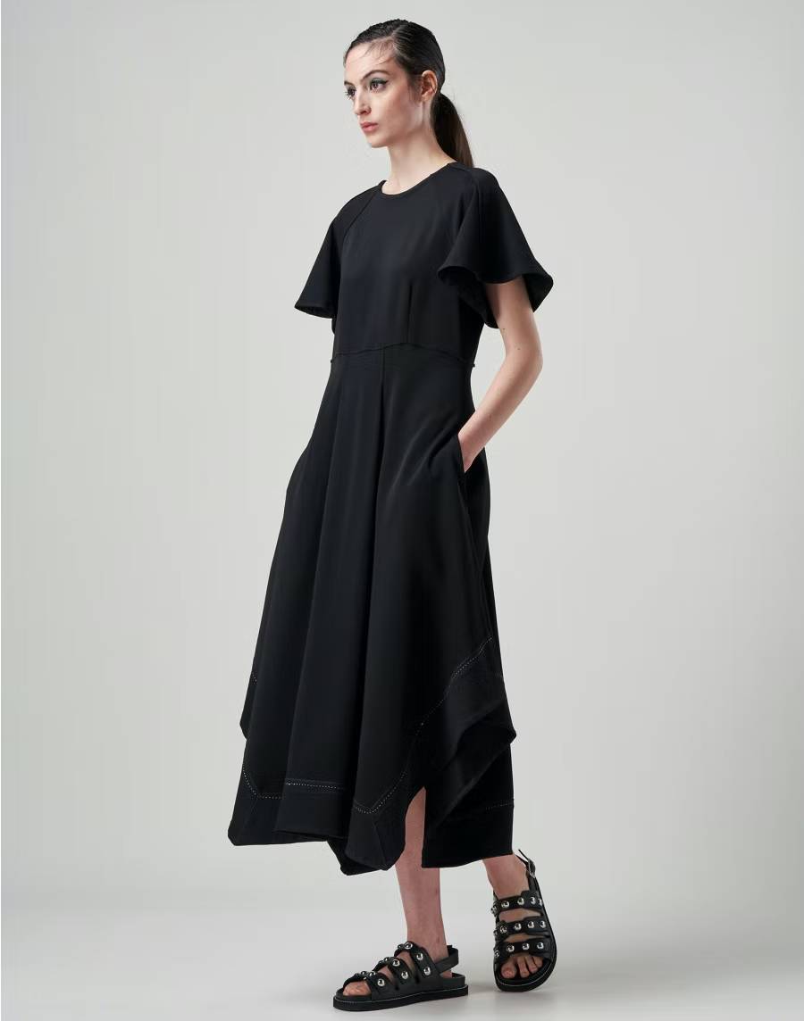 Instinct Hankercheif Dress-Dress-High by Claire Campbell-Debs Boutique