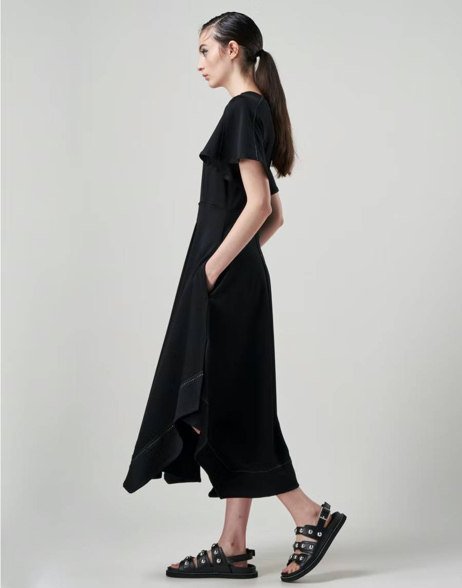 Instinct Hankercheif Dress-Dress-High by Claire Campbell-Debs Boutique