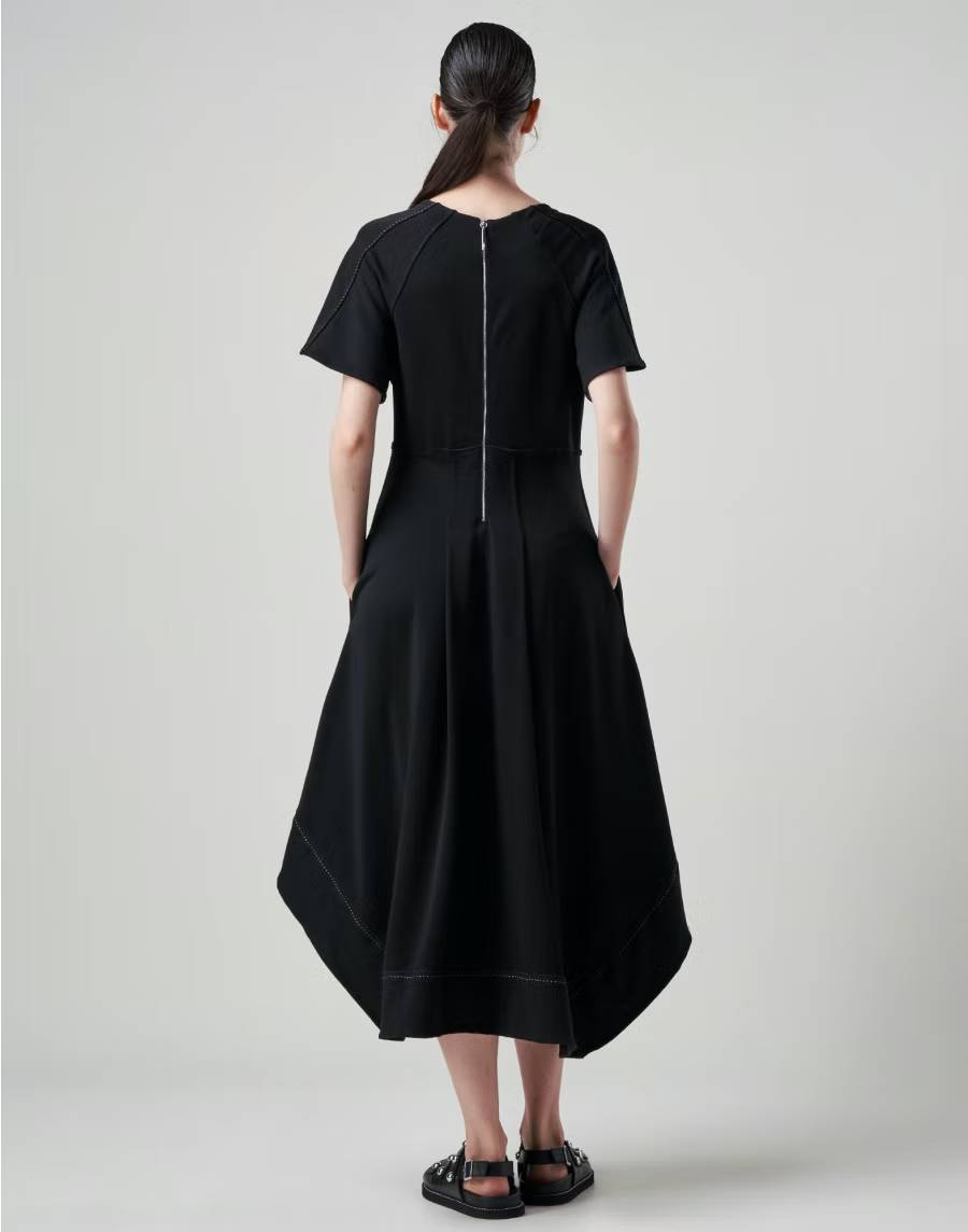 Instinct Hankercheif Dress-Dress-High by Claire Campbell-Debs Boutique