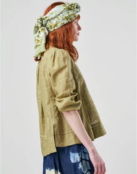 Thumbnail for Righteous Lace Shirt in Green-Shirt-High by Claire Campbell-Debs Boutique