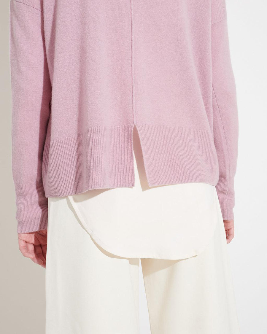 Split Back Hem Crew in Lilac-General-Cashmerism-Debs Boutique