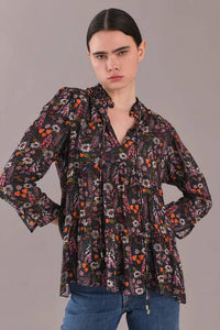 Thumbnail for Donna Top in Valdes Navy-Top-Chufy-Debs Boutique