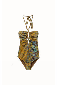 Thumbnail for Minorca Maillot in Ocelot-Swimwear-Ulla Johnson-Debs Boutique