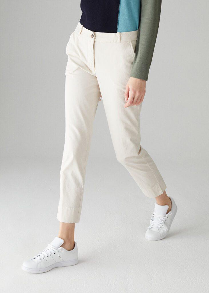 Slim Classic Cotton Chino-Pants-Rosso35-Debs Boutique