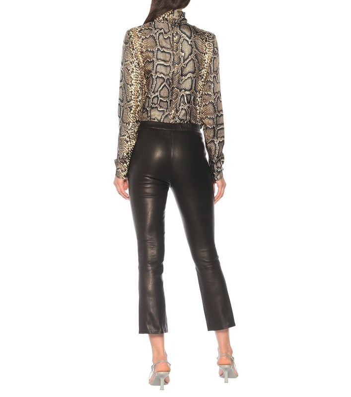 Midrise Cropped Boot Washable Leather-Pant-J Brand-Debs Boutique