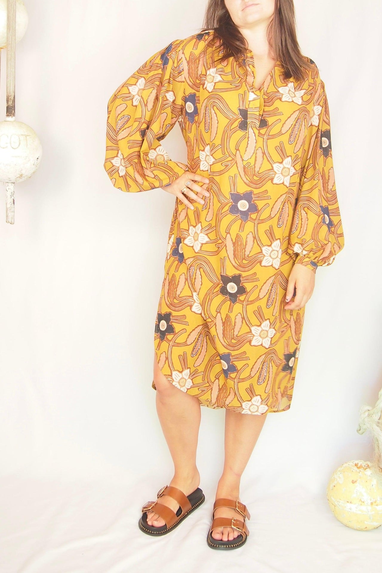 Agadir Coverup - Citrine-Dress-Ulla Johnson-Debs Boutique