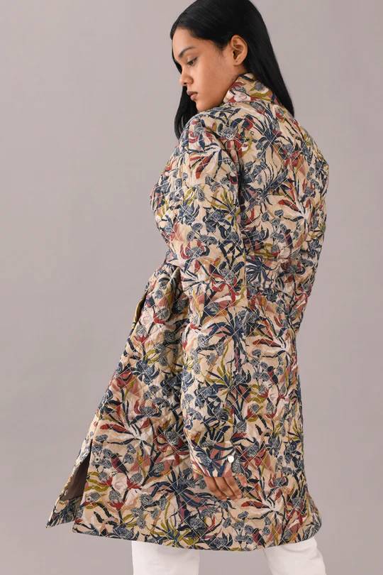 Pia Coat in Lanin Beige-Coat-Chufy-Debs Boutique