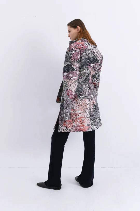 Pia Coat in Paine Black-Coat-Chufy-Debs Boutique