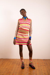 Thumbnail for Pieps Fairisle Skirt-Skirt-LA FETICHE-Debs Boutique