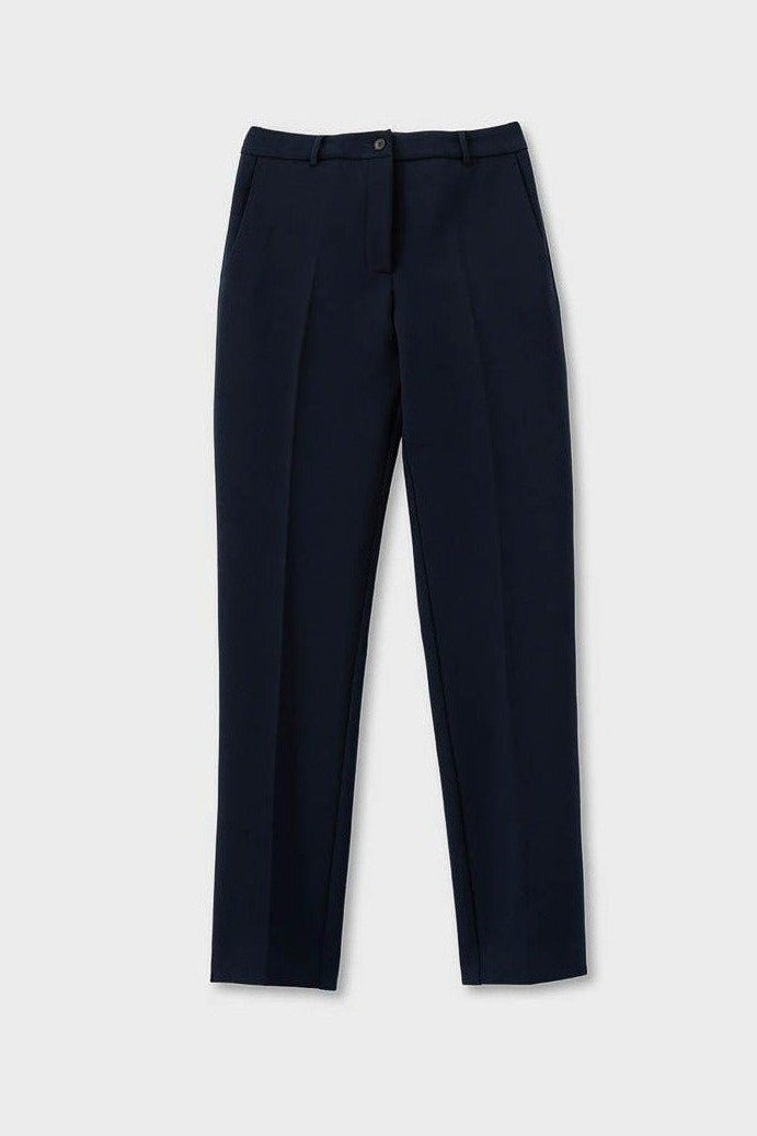 Slim 7/8 Cotton Chino.-Pants-Rosso35-Debs Boutique
