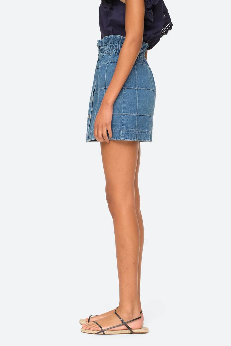 Dagmar Denim Mini Skirt-Skirt-Sea New York-Debs Boutique