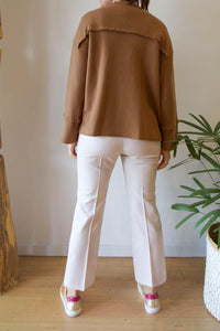 Thumbnail for Slight Kick Cropped Chino