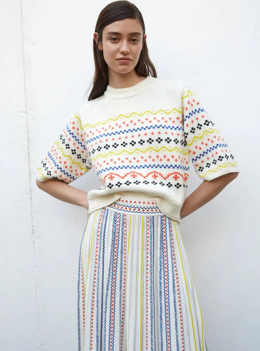 THEODORE Top in Milk-Top-Molli-Debs Boutique