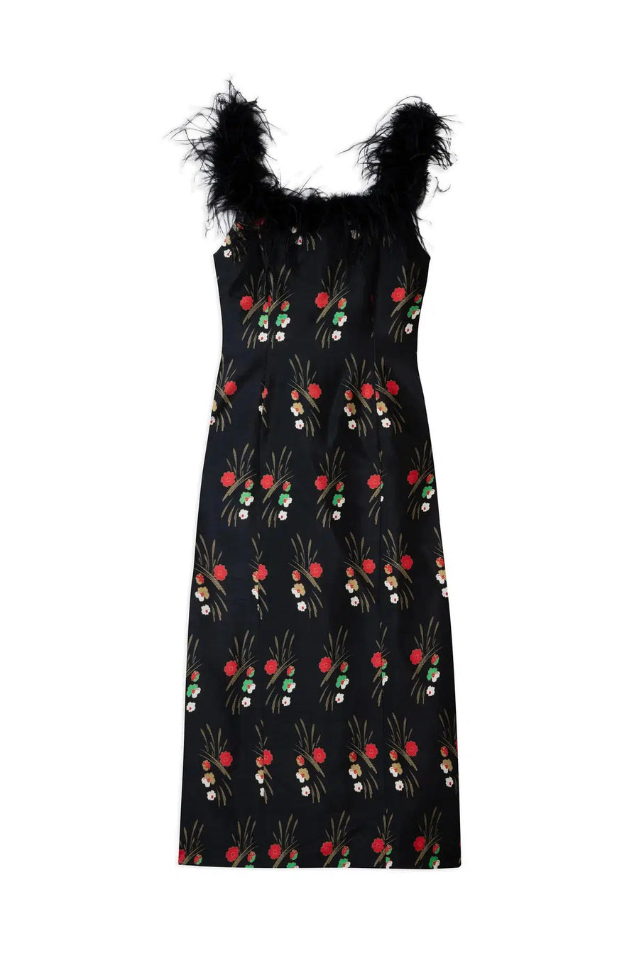 Winslett Feather Dress-Dress-Rixo-Debs Boutique