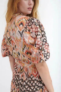 Thumbnail for YINDI SILK MINI DRESS-Dress-Chufy-Debs Boutique
