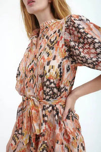 Thumbnail for YINDI SILK MINI DRESS-Dress-Chufy-Debs Boutique