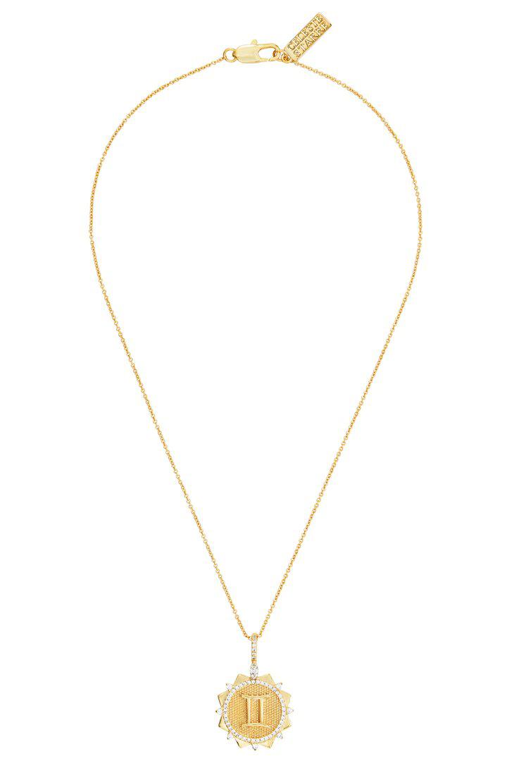 Zodiac Sparkle - Gemini Necklace-Necklace-Celeste Starre-Debs Boutique