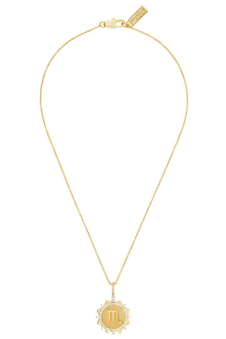 Zodiac Sparkle - Scorpio Necklace-Necklace-Celeste Starre-Debs Boutique