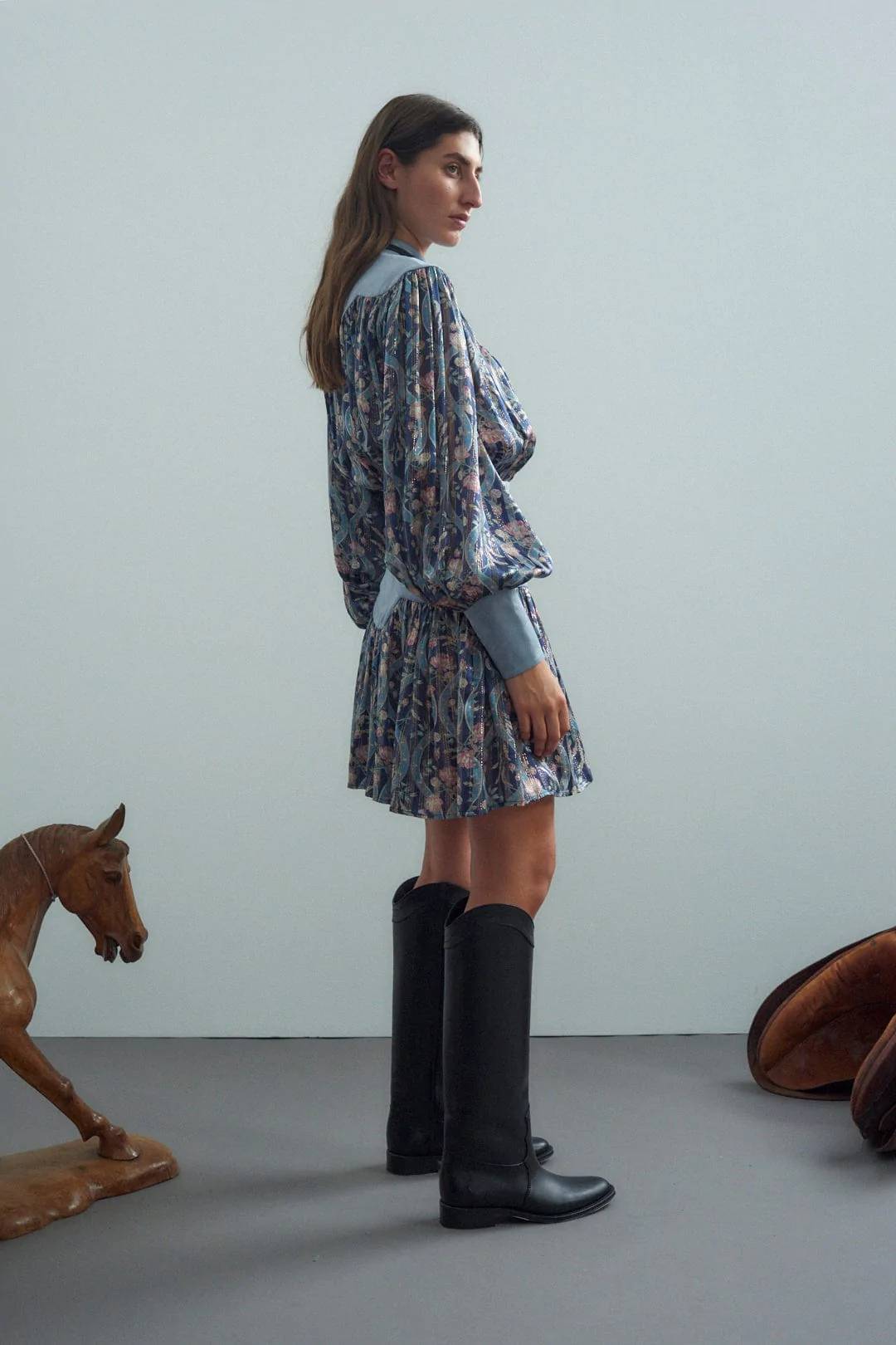 CANTER SCALLOP MINI DRESS-Dress-Alemais-Debs Boutique