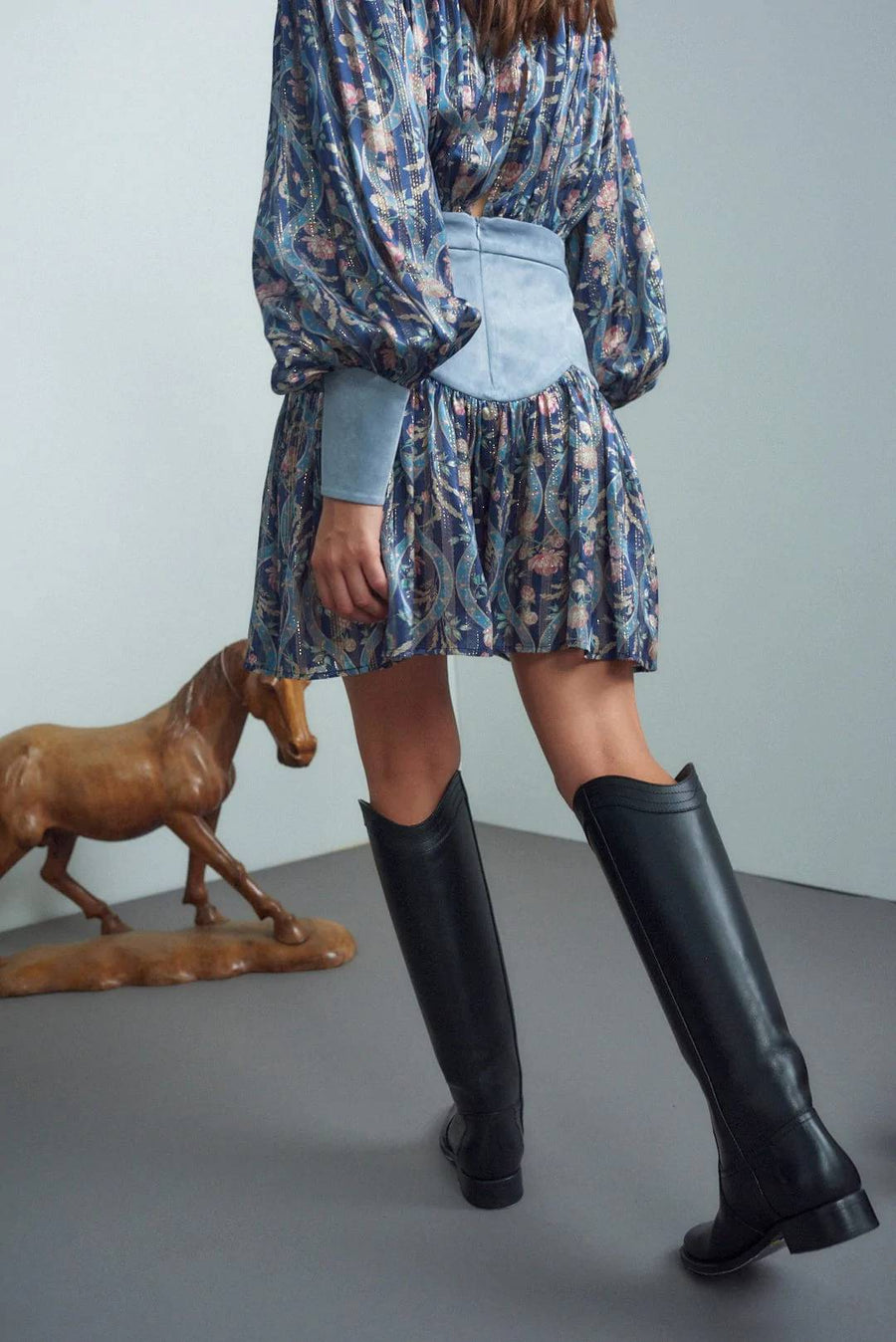 CANTER SCALLOP MINI DRESS-Dress-Alemais-Debs Boutique