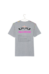 Thumbnail for ASTRO TEE AQUARIUS GREY-T-Shirt-Monoki-Debs Boutique