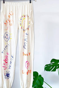 Thumbnail for Hand Painted Organic Hemp Cotton Pant-General-Love TanJane-Debs Boutique