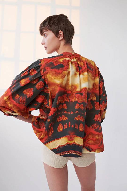 Nora Blouse in Laia-Blouse-Chufy-Debs Boutique