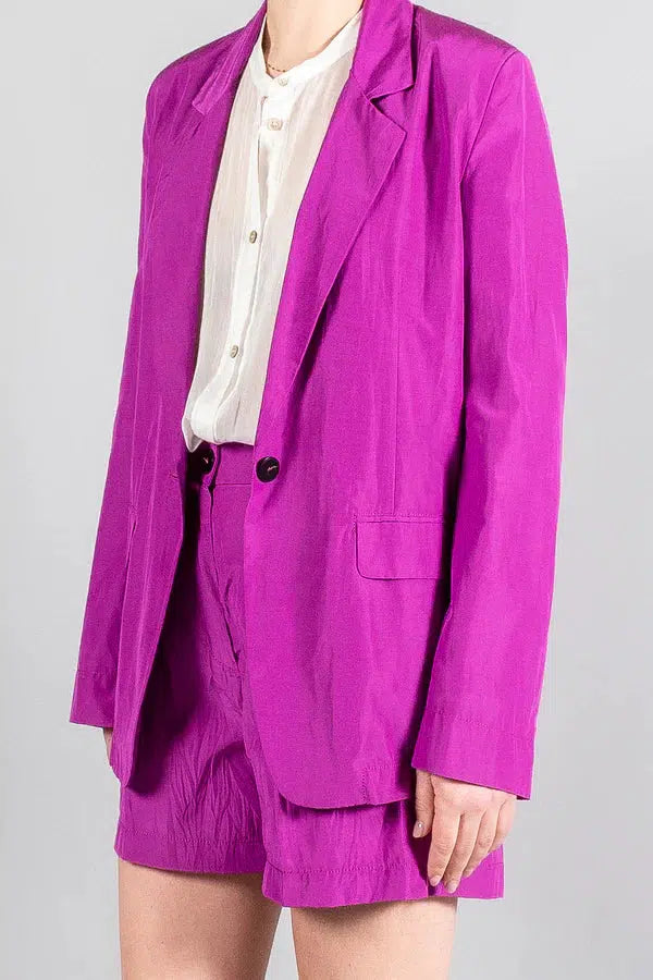 Taffetas chic boxy blazer-Jacket-forte_forte-Debs Boutique