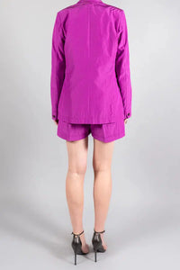 Thumbnail for Taffetas chic boxy blazer-Jacket-forte_forte-Debs Boutique