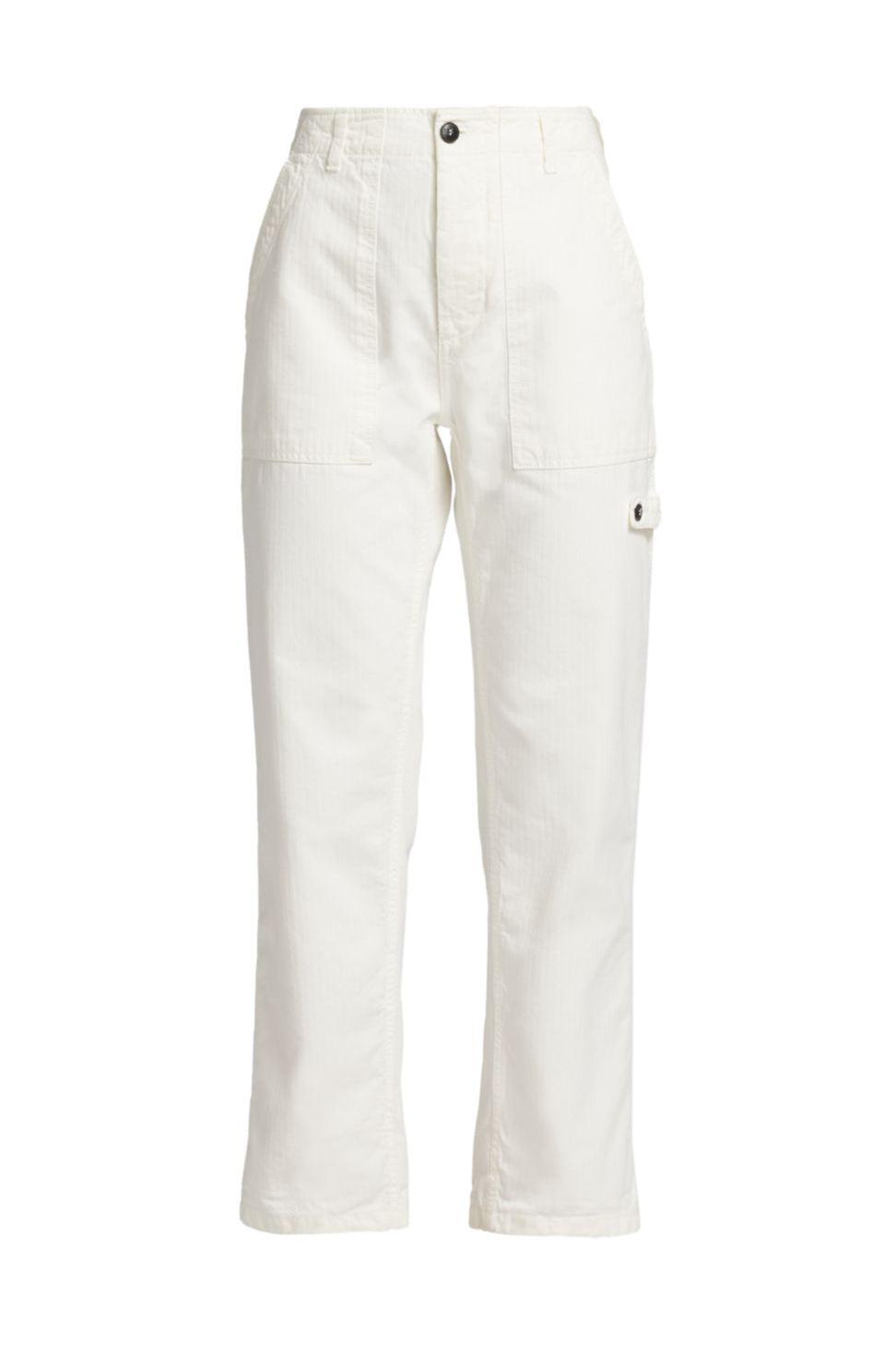 W-JERRY/T White Pants-Pant-Fortela-Debs Boutique