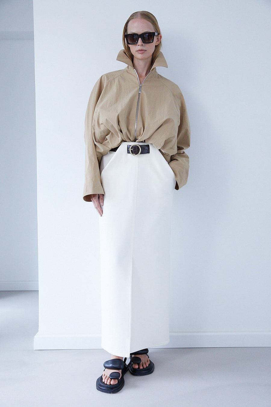 Dry Cotton Blouson Jacket