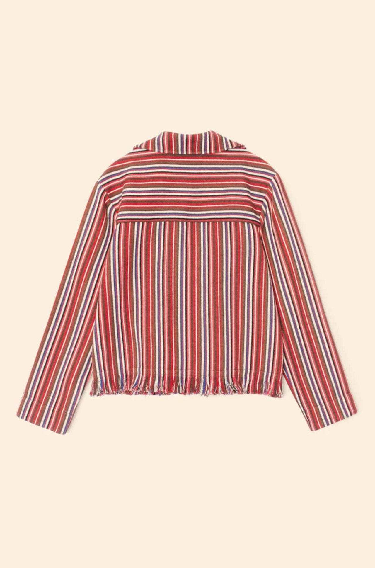 Onyx Stripe Garett Jacket-JACKETS & OUTERWEAR-Xirena-Debs Boutique