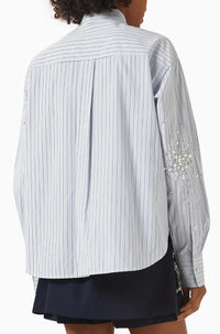 Thumbnail for Crookd Classic Shirt Gris Perle-Tops-Des_Phemmes-Debs Boutique
