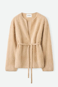 Thumbnail for Brushed Cardigan Camel-SWEATERS & CARDIGANS-Soft Goat-Debs Boutique