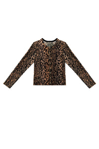 Thumbnail for Peony Jumper Bohemia Leopard Brown-Sweater & Cardigans-Rixo-Debs Boutique