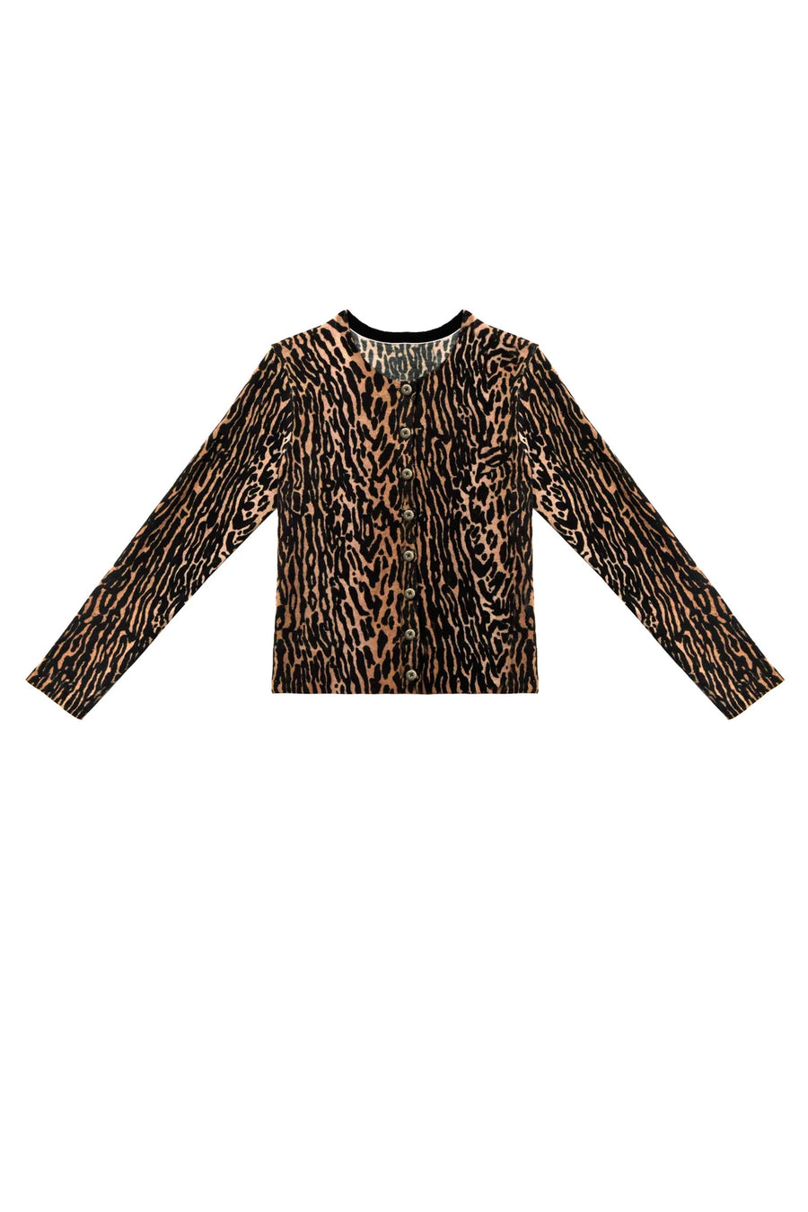 Peony Jumper Bohemia Leopard Brown-Sweater & Cardigans-Rixo-Debs Boutique