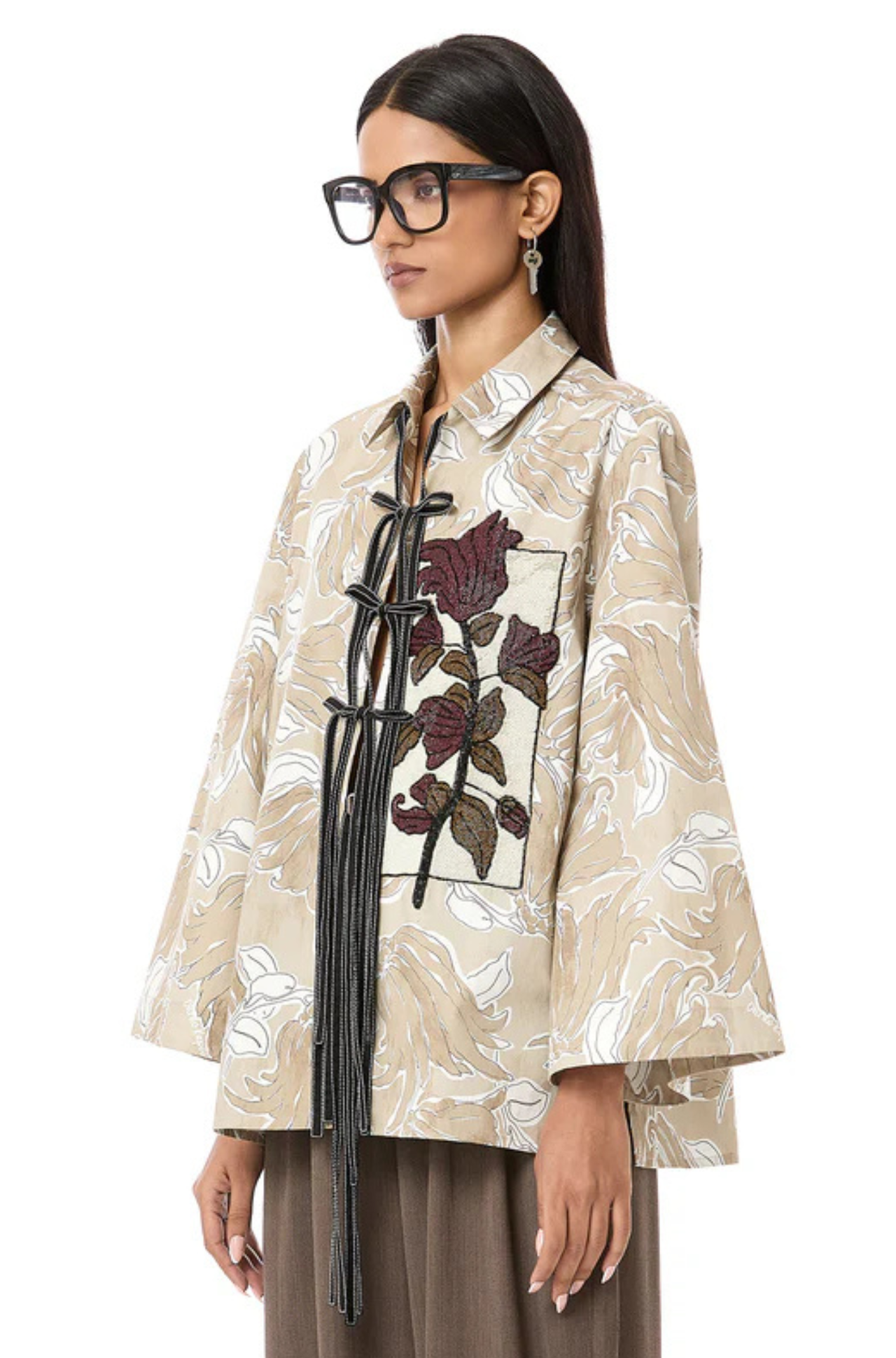 Handcrafted Tie Up Shirt