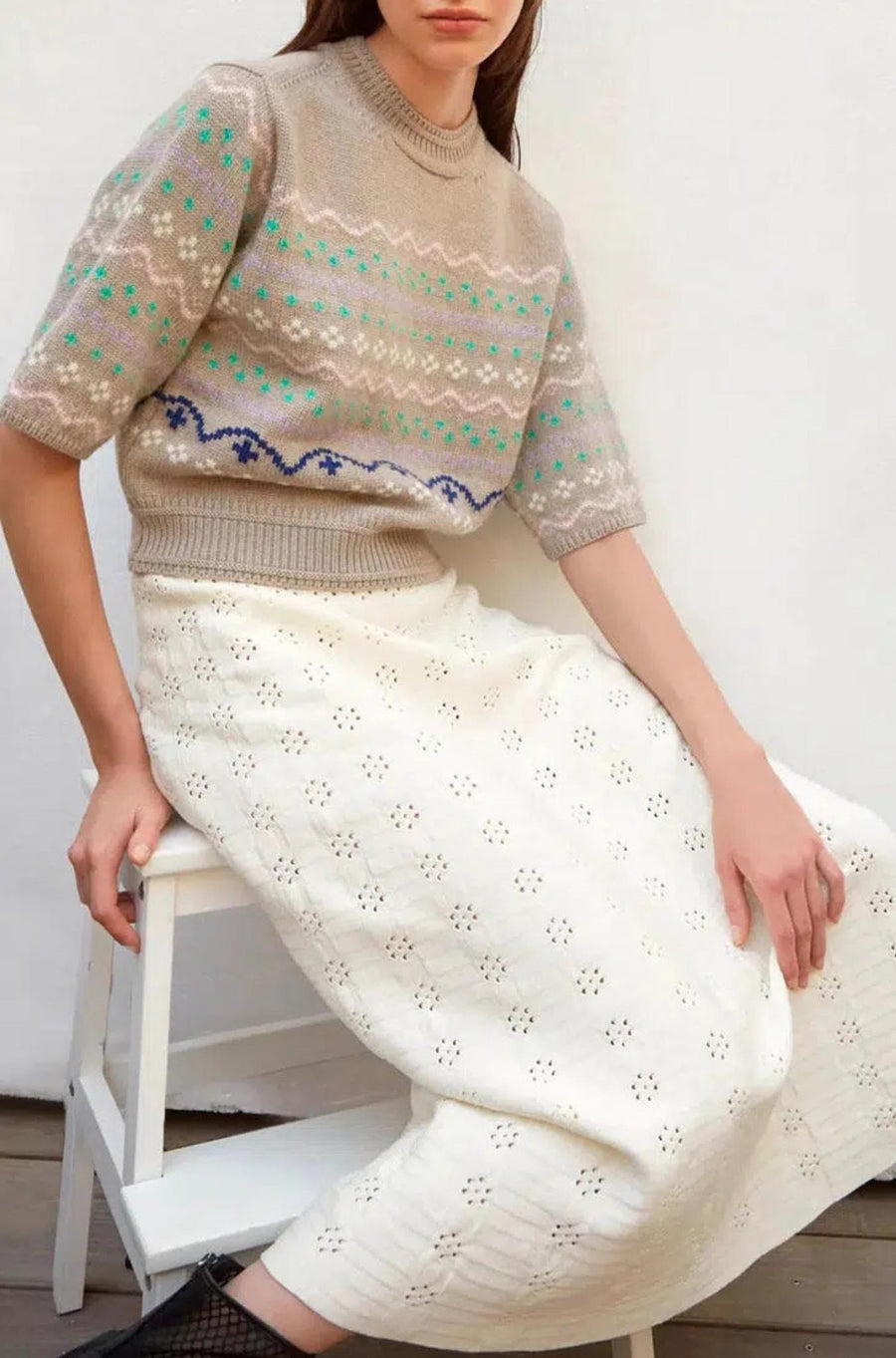 THEODORE Top in Argile-Top-Molli-Debs Boutique