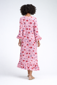 Thumbnail for Zelda Tutu Bloom Silk Dress