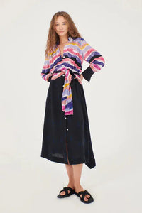 Thumbnail for ELLA SILK SHIRT DRESS-Dress-Chufy-Debs Boutique