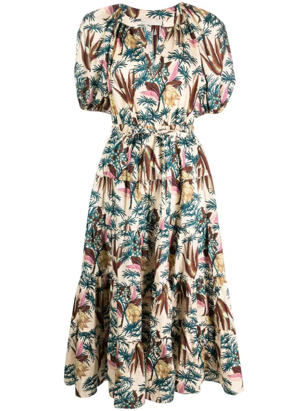 Olina Dress in Wildflower-Dress-Ulla Johnson-Debs Boutique