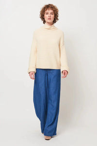 Thumbnail for Pema Pullover in Cream-Pullover-Raquel Allegra-Debs Boutique