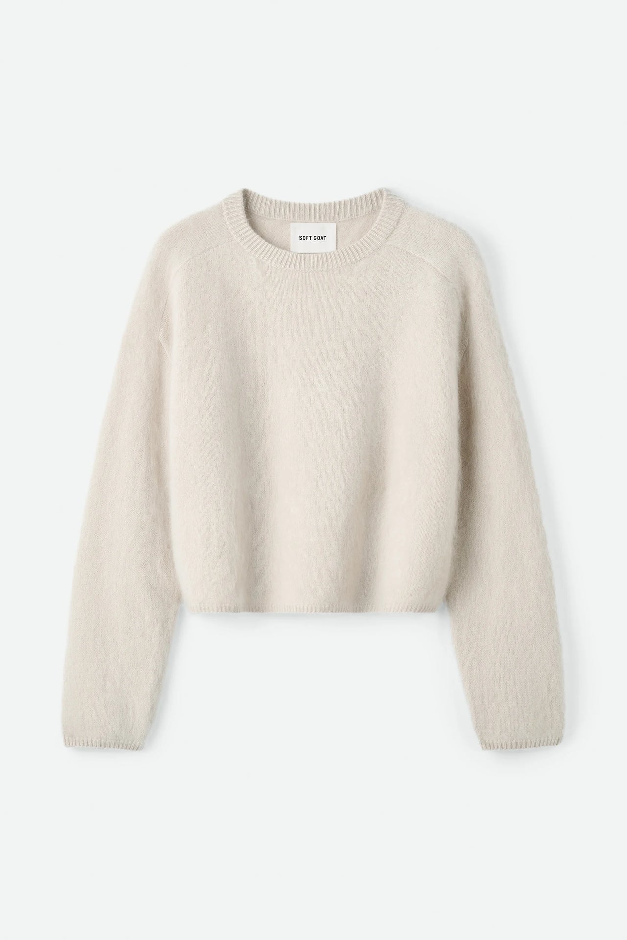 Brushed Crewneck Chalk