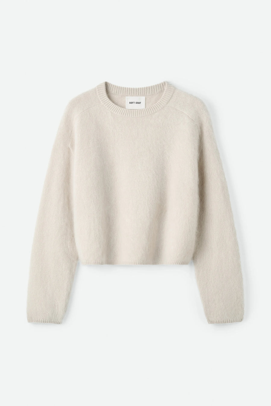 Brushed Crewneck Chalk